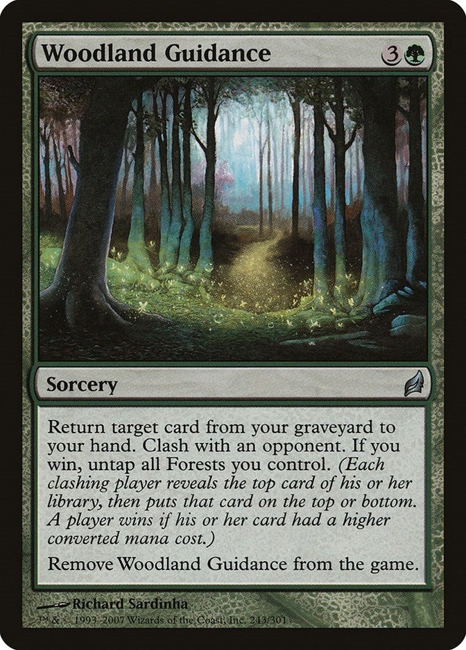 Image for Woodland Guidance (243) (LRW) - Magic: The Gathering