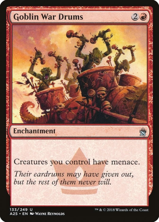 Goblin War Drums (133) (A25) Japanese