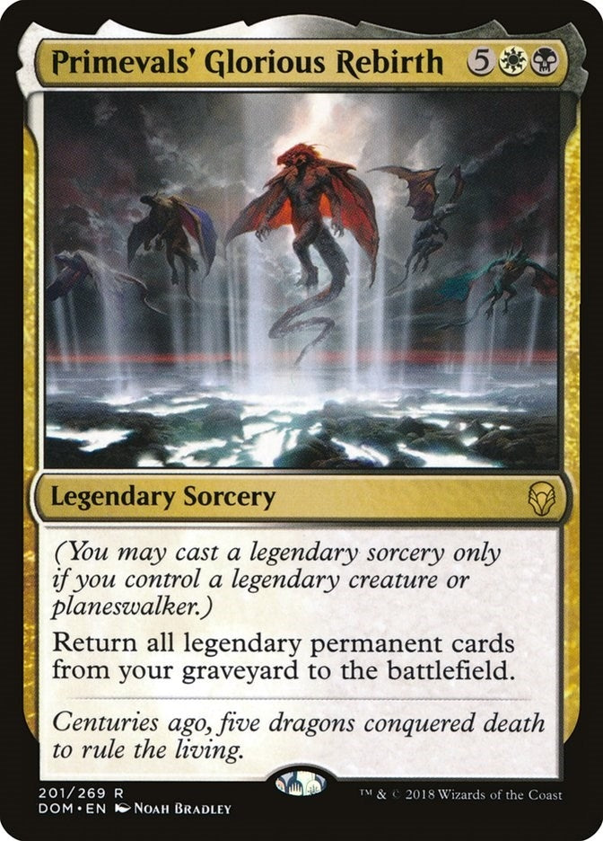 Primevals' Glorious Rebirth (201) (DOM) Japanese