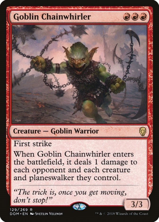 Goblin Chainwhirler (129) (DOM)