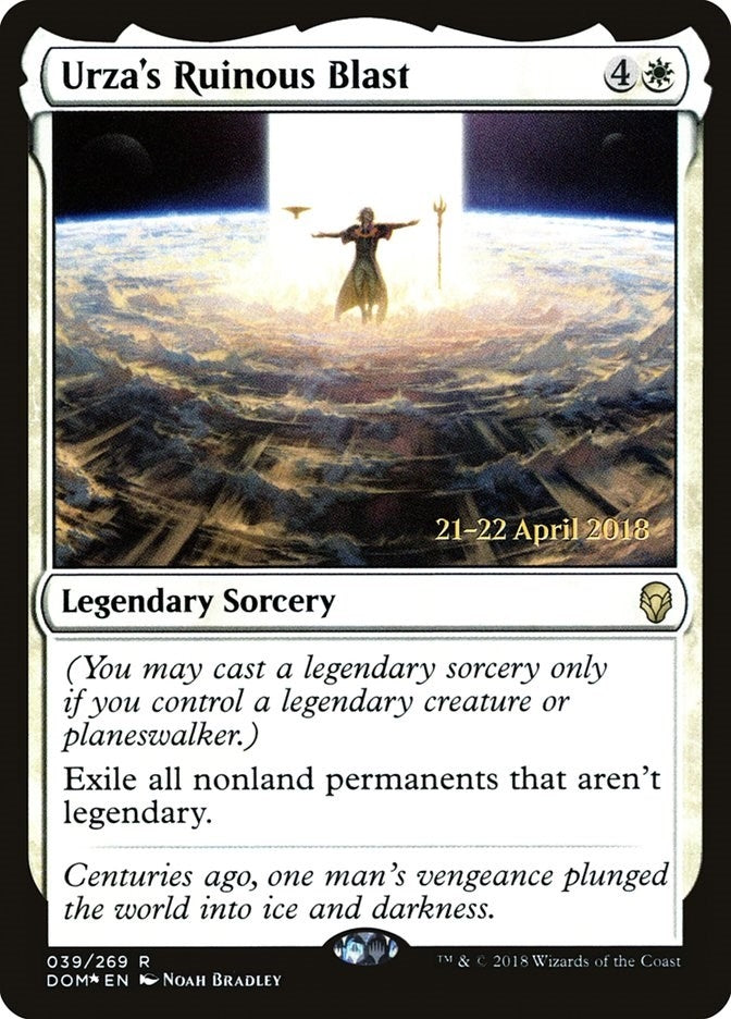 Image for Urza's Ruinous Blast (39) (PRE) - Magic: The Gathering