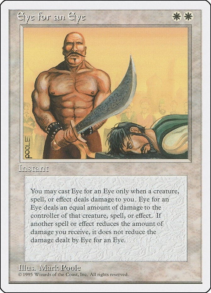 Image for Eye for an Eye (4ED) - Magic: The Gathering
