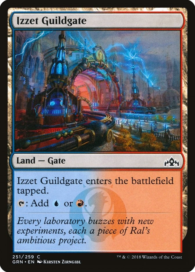 Izzet Guildgate (251) (251) (GRN) Spanish