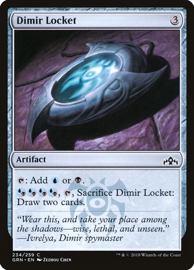 Dimir Locket (234) (GRN) Spanish