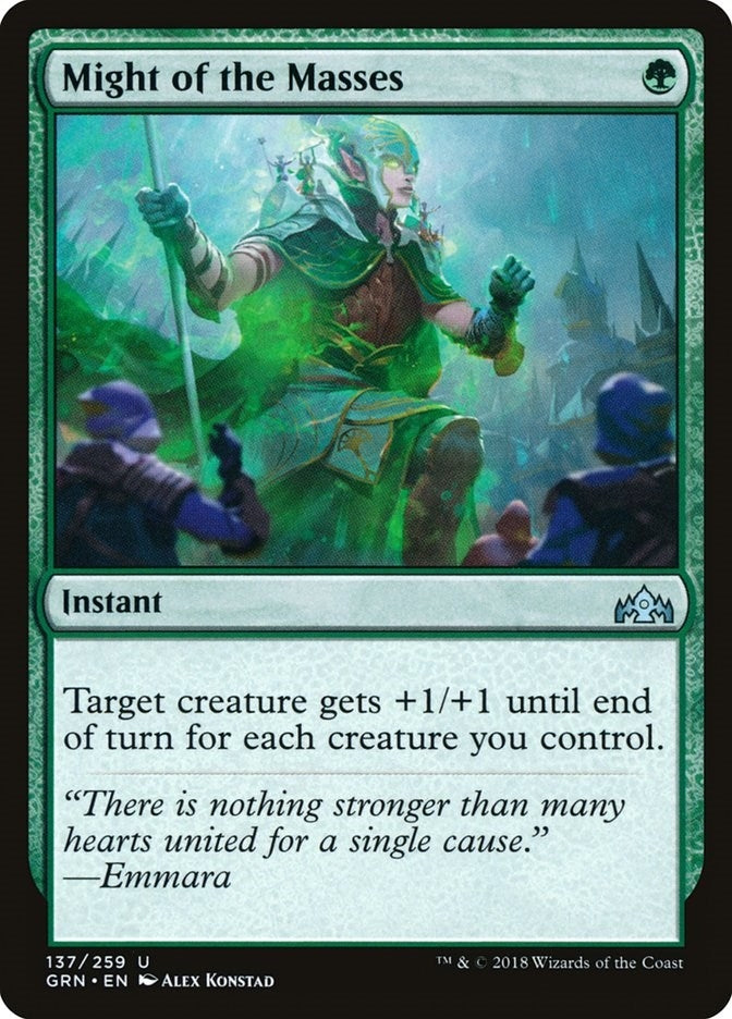 Might of the Masses (137) (GRN)
