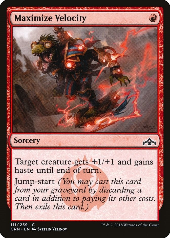 Maximize Velocity (111) (GRN) French