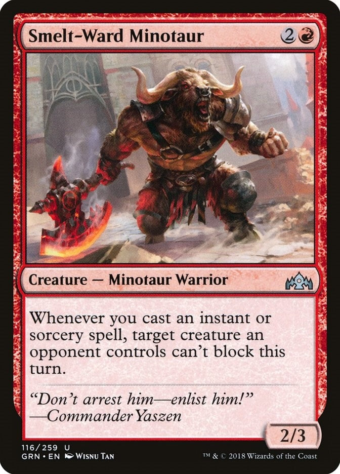 Smelt-Ward Minotaur (116) (GRN)