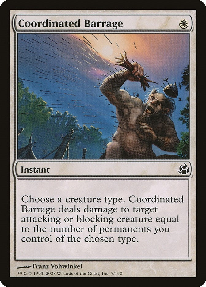 Image for Coordinated Barrage (7) (MOR) - Magic: The Gathering