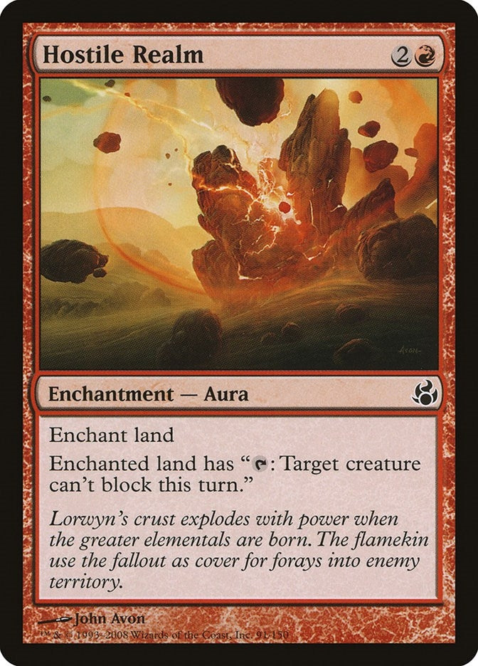 Image for Hostile Realm (91) (MOR) - Magic: The Gathering