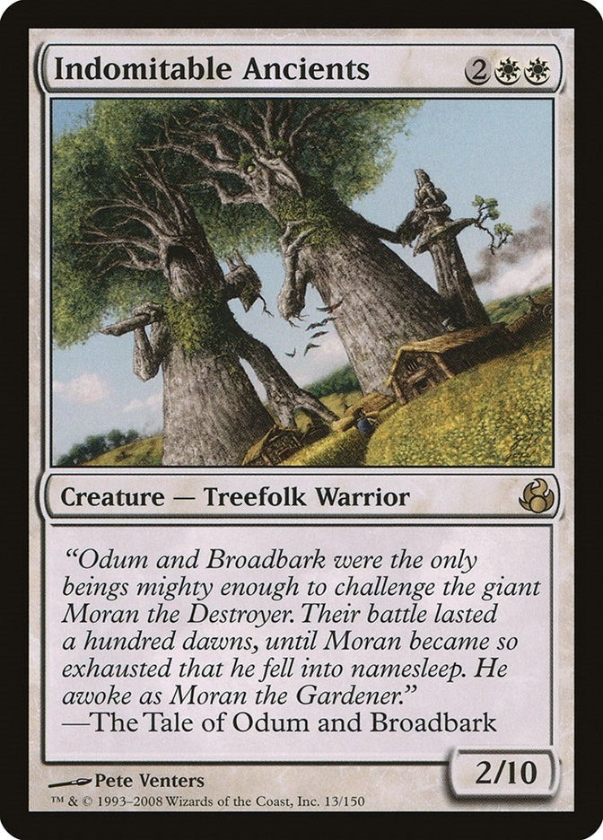 Image for Indomitable Ancients (13) (MOR) - Magic: The Gathering
