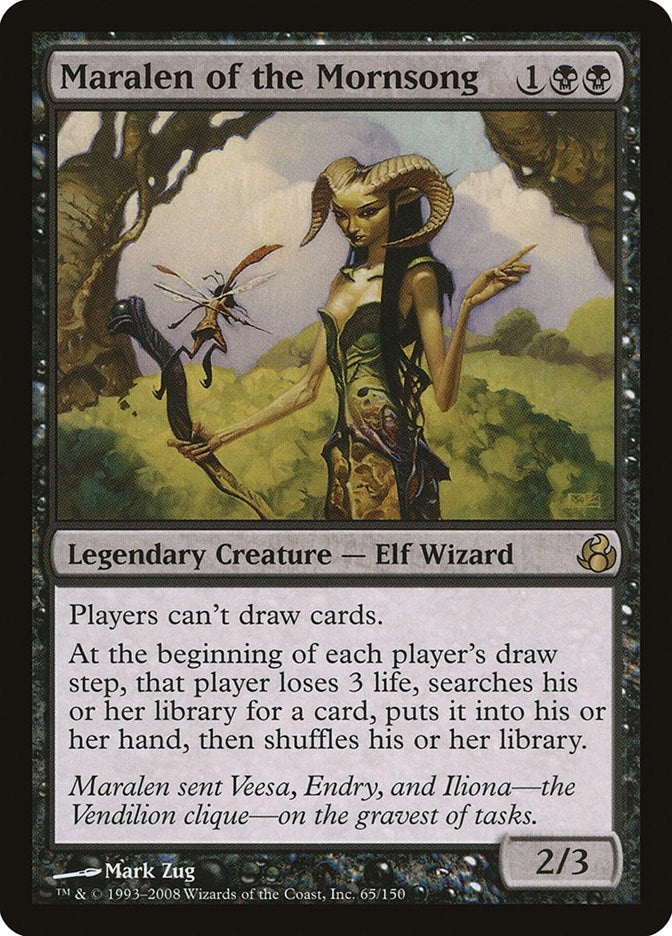 Image for Maralen of the Mornsong (65) (MOR) - Magic: The Gathering