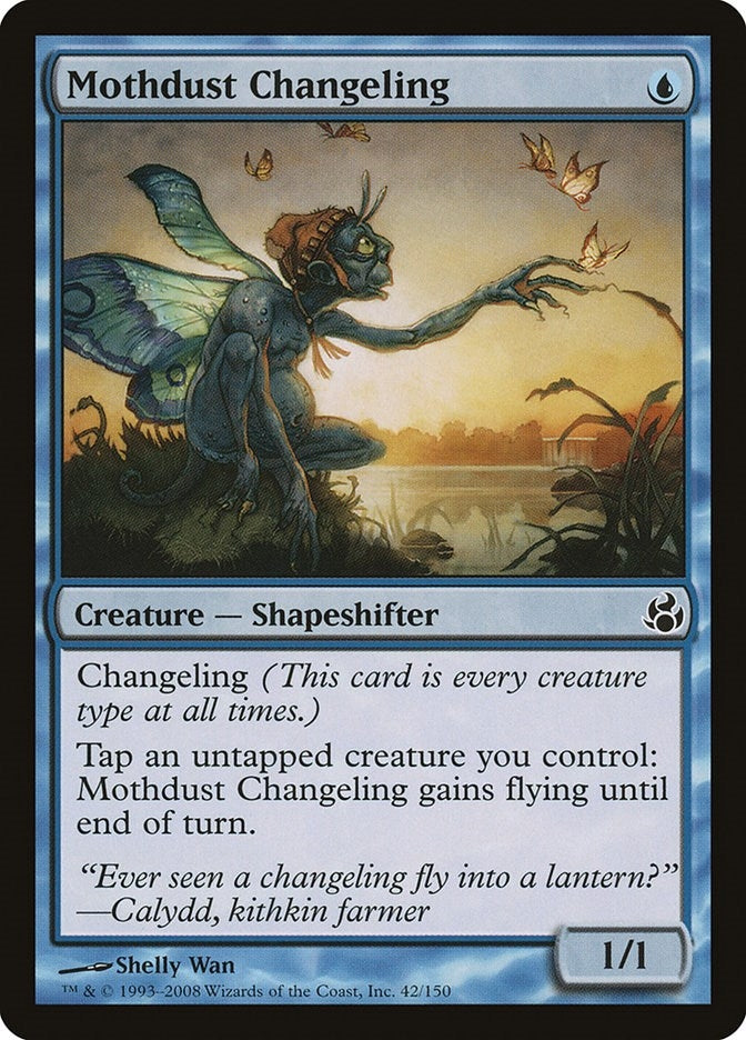 Image for Mothdust Changeling (42) (MOR) - Magic: The Gathering