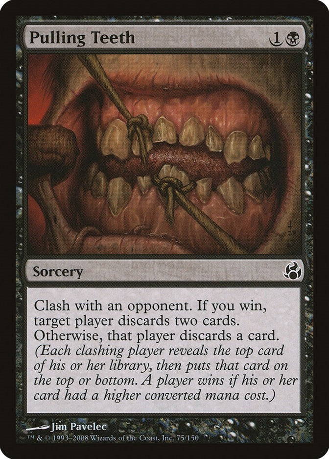 Image for Pulling Teeth (75) (MOR) - Magic: The Gathering