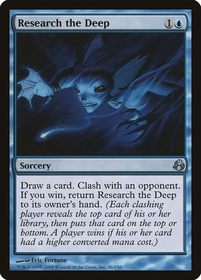 Image for Research the Deep (46) (MOR) - Magic: The Gathering