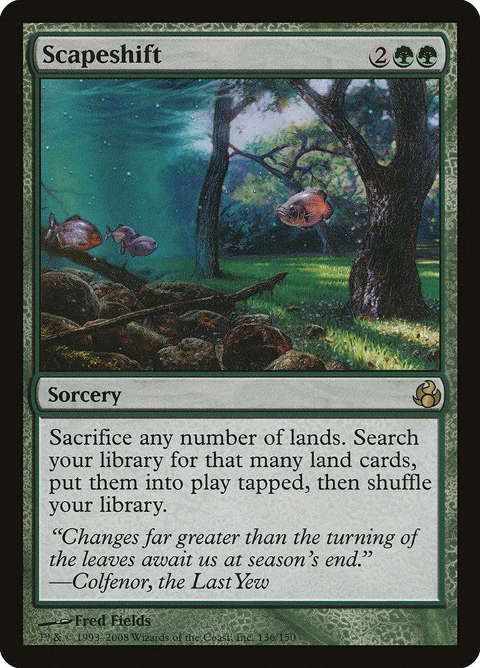 Image for Scapeshift (136) (MOR) - Magic: The Gathering