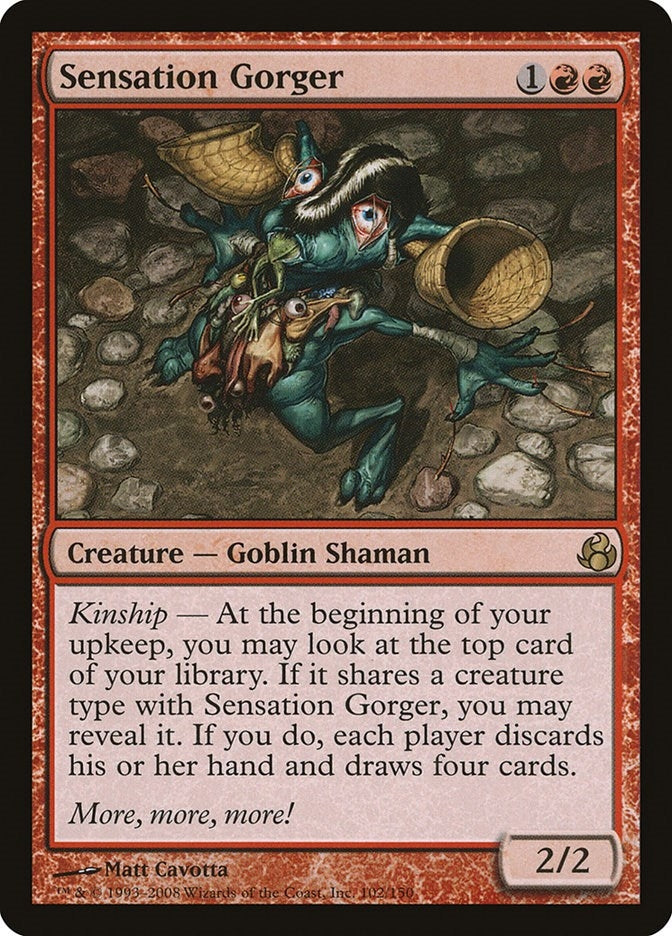 Image for Sensation Gorger (102) (MOR) - Magic: The Gathering