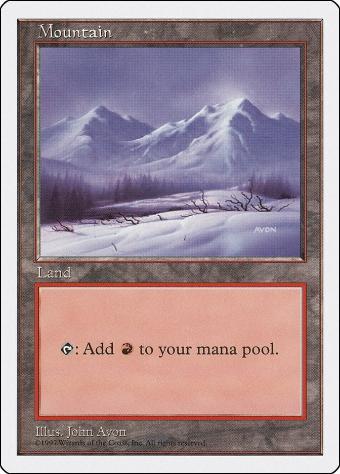 Image for Mountain (442) (442) (5ED) - Magic: The Gathering