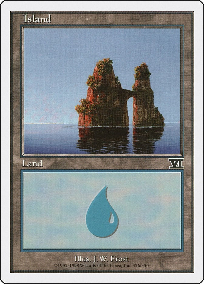 Image for Island (336) (336) (6ED) - Magic: The Gathering