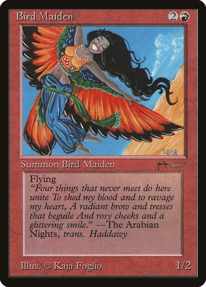 Image for Bird Maiden (Light) (ARN) - Magic: The Gathering