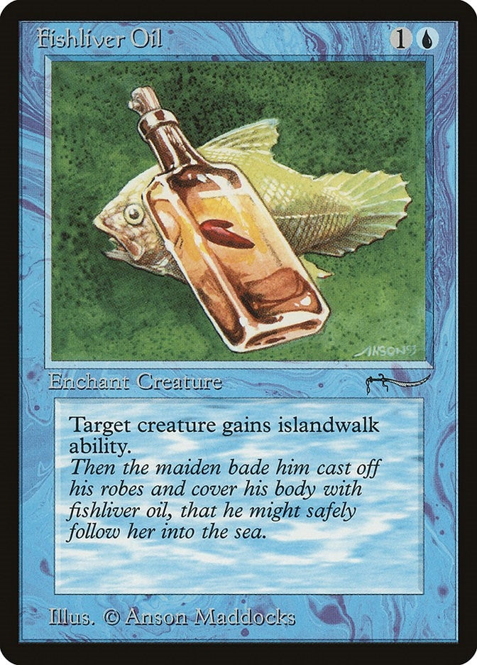 Image for Fishliver Oil (Light) (ARN) - Magic: The Gathering