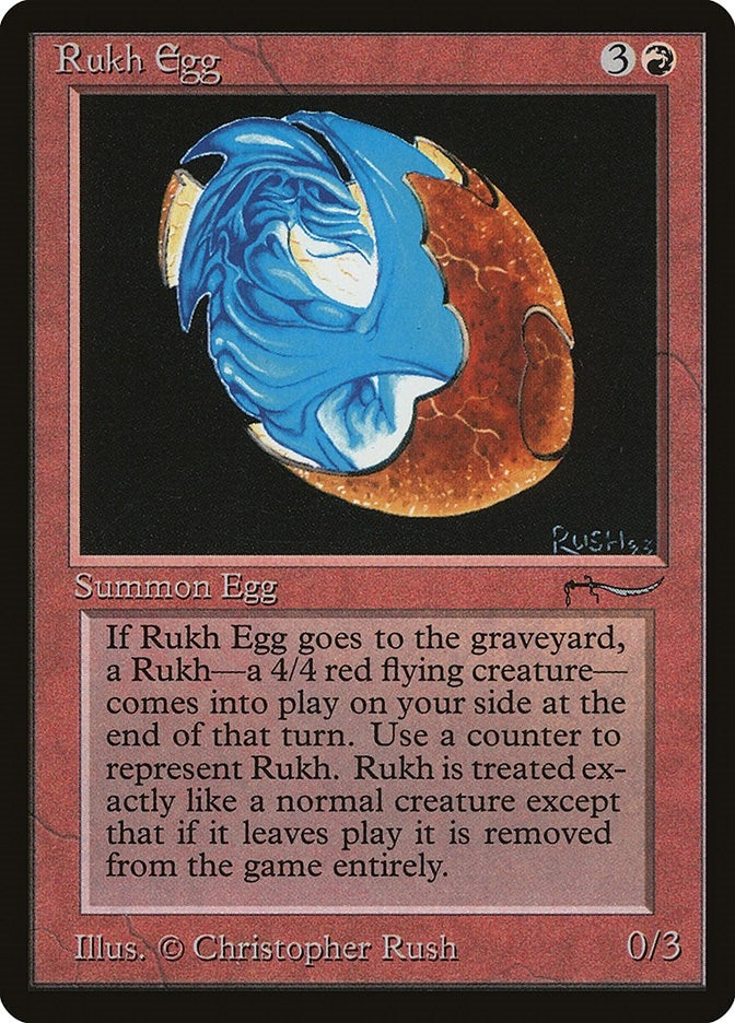 Image for Rukh Egg (Light) (ARN) - Magic: The Gathering