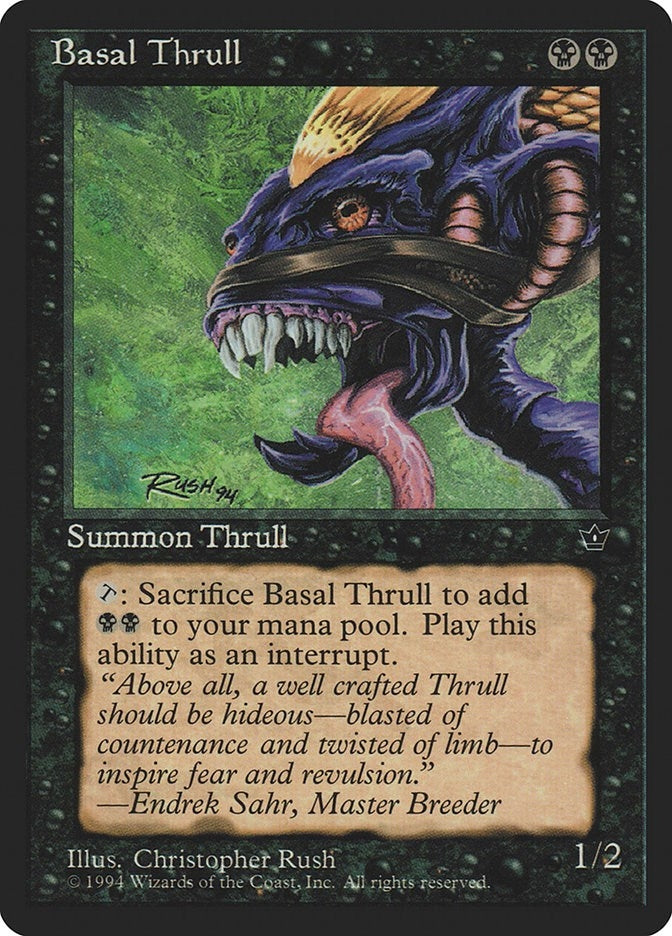 Image for Basal Thrull (Rush) (FEM) - Magic: The Gathering