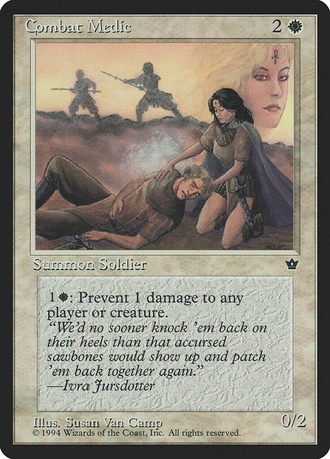 Image for Combat Medic (Van Camp) (FEM) - Magic: The Gathering