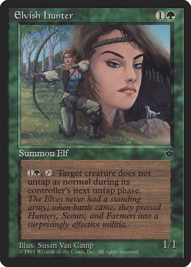 Image for Elvish Hunter (Van Camp) (FEM) - Magic: The Gathering