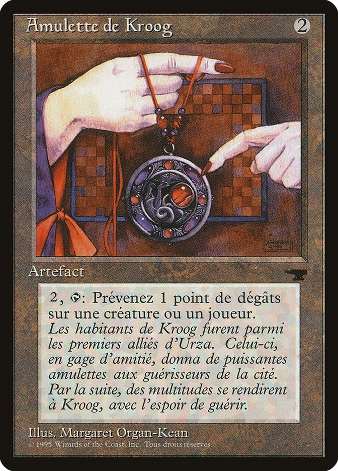 Amulet of Kroog (French) - "Amulette de Kroog" (REN) French
