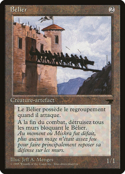 Battering Ram (French) - "Belier" (REN) French