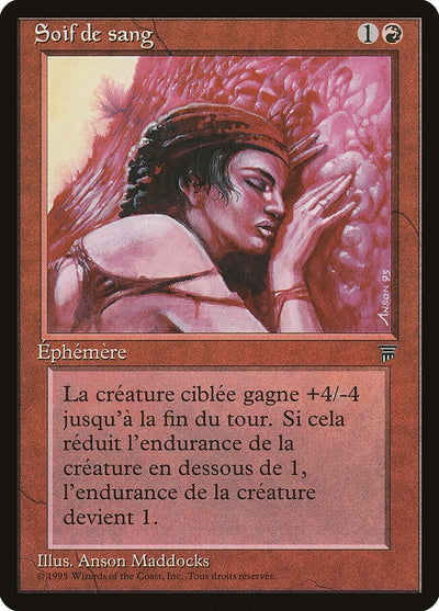 Blood Lust (French) - "Soif de sang" (REN) French