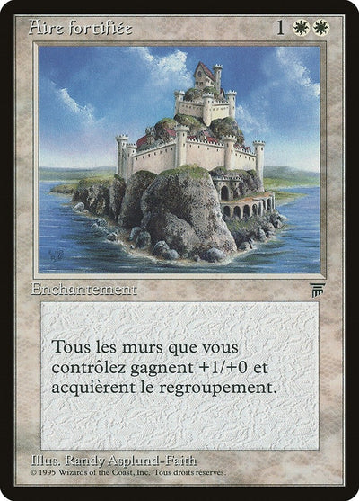 Fortified Area (French) - "Aire fortifiee" (REN) French