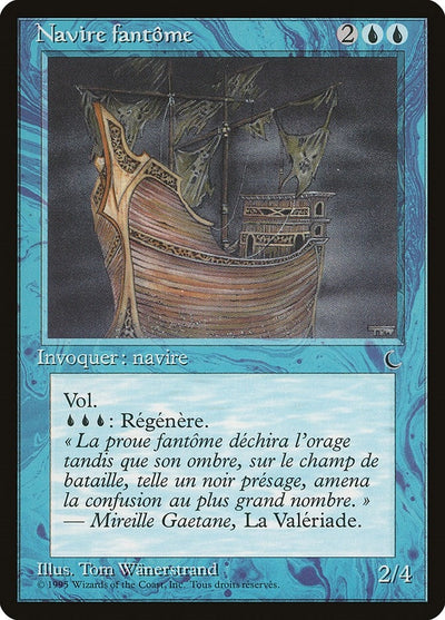 Ghost Ship (French) - "Navire fantome" (REN) French