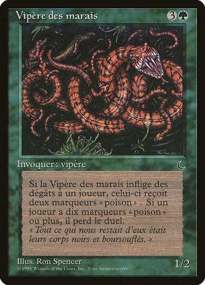 Marsh Viper (French) - "Vipere des marais" (REN) French