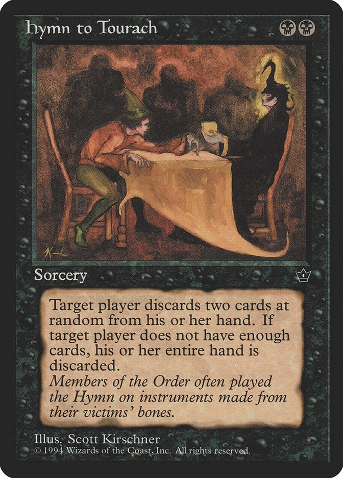 Image for Hymn to Tourach (Kirschner) (FEM) - Magic: The Gathering