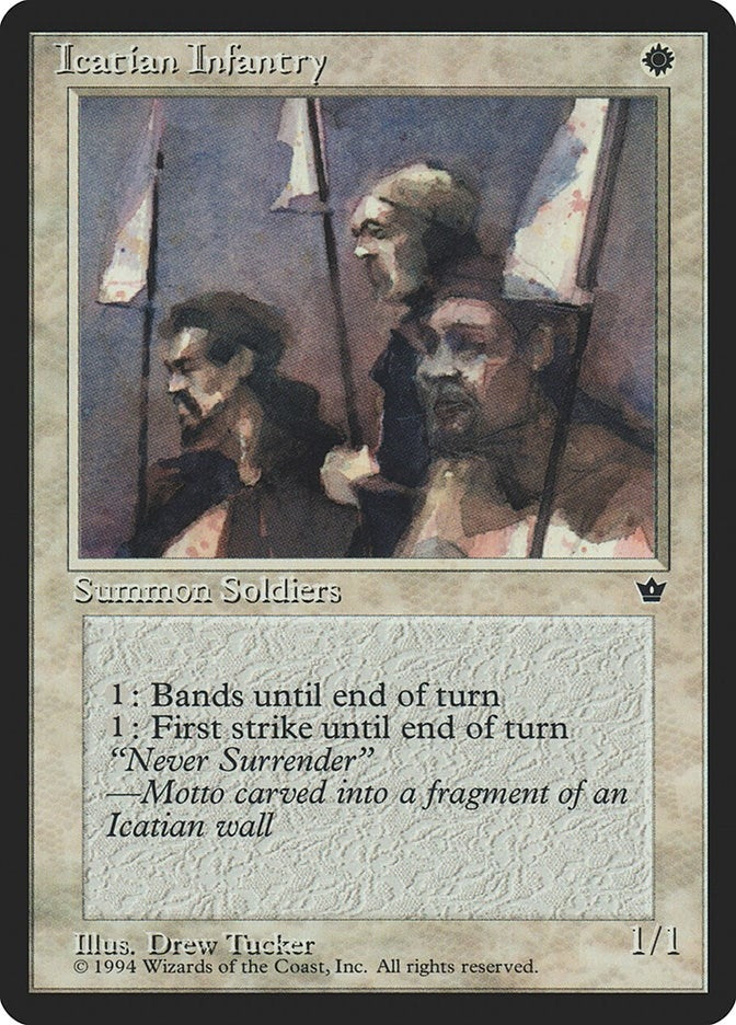 Image for Icatian Infantry (Tucker) (FEM) - Magic: The Gathering