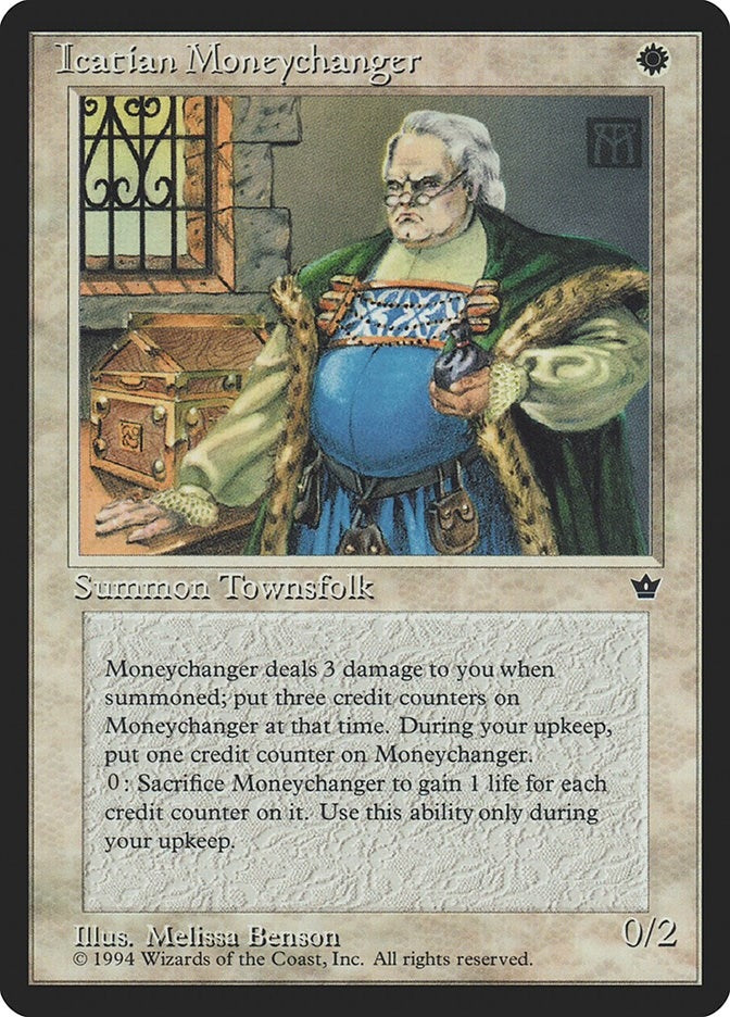 Image for Icatian Moneychanger (Benson) (FEM) - Magic: The Gathering