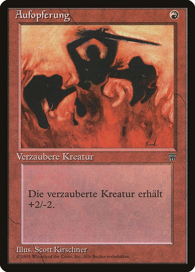 Immolation (German) - "Aufopferung" (REN) German