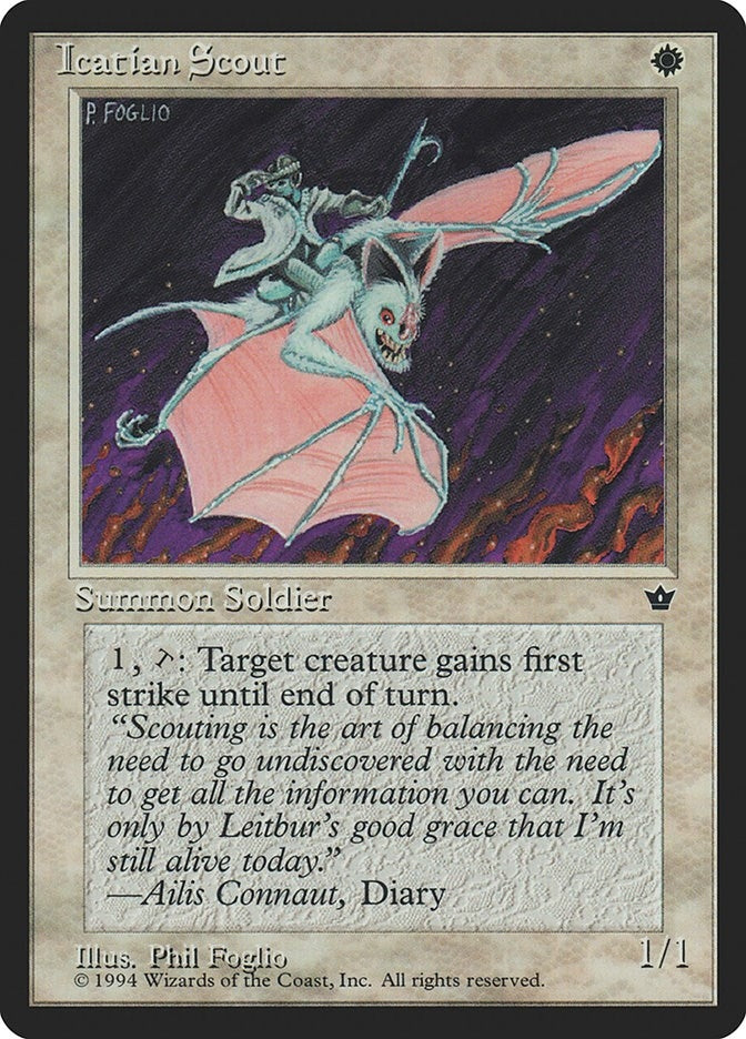 Image for Icatian Scout (Foglio) (FEM) - Magic: The Gathering