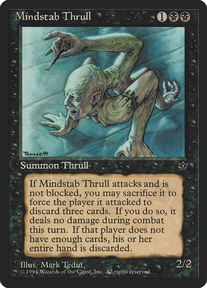 Image for Mindstab Thrull (Tedin) (FEM) - Magic: The Gathering