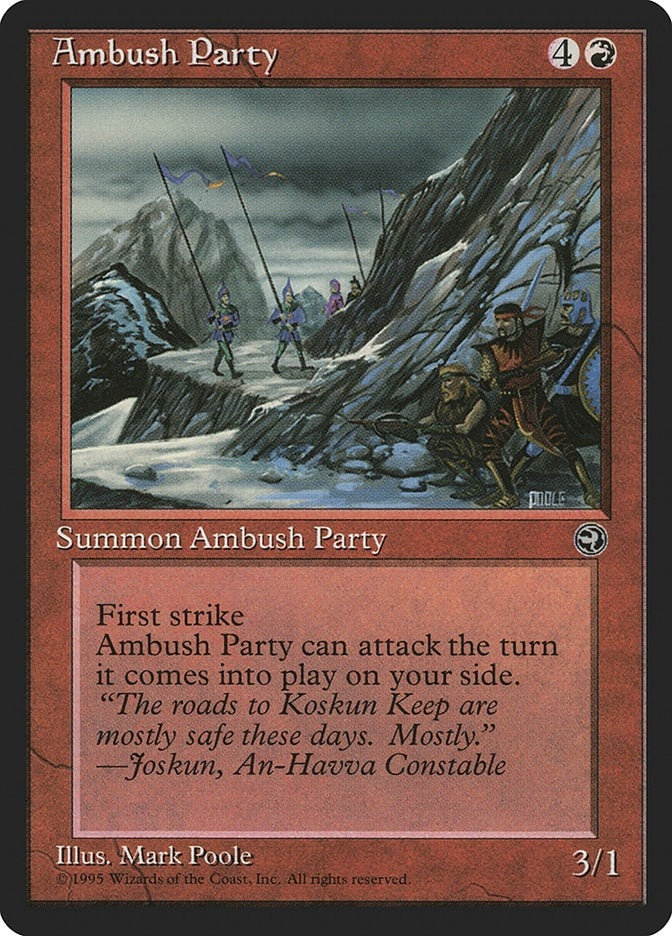 Ambush Party [Version 2] (80) (HML) French