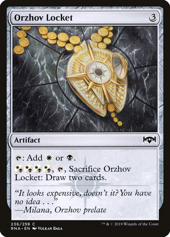 Orzhov Locket (236) (RNA) Japanese