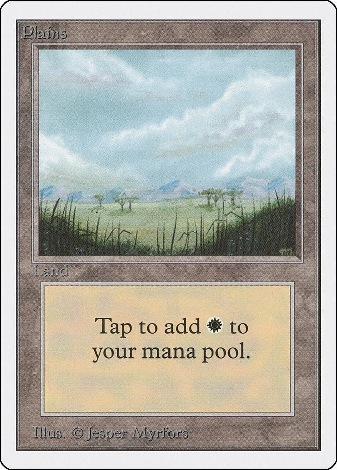 Image for Plains (B) (2ED) - Magic: The Gathering