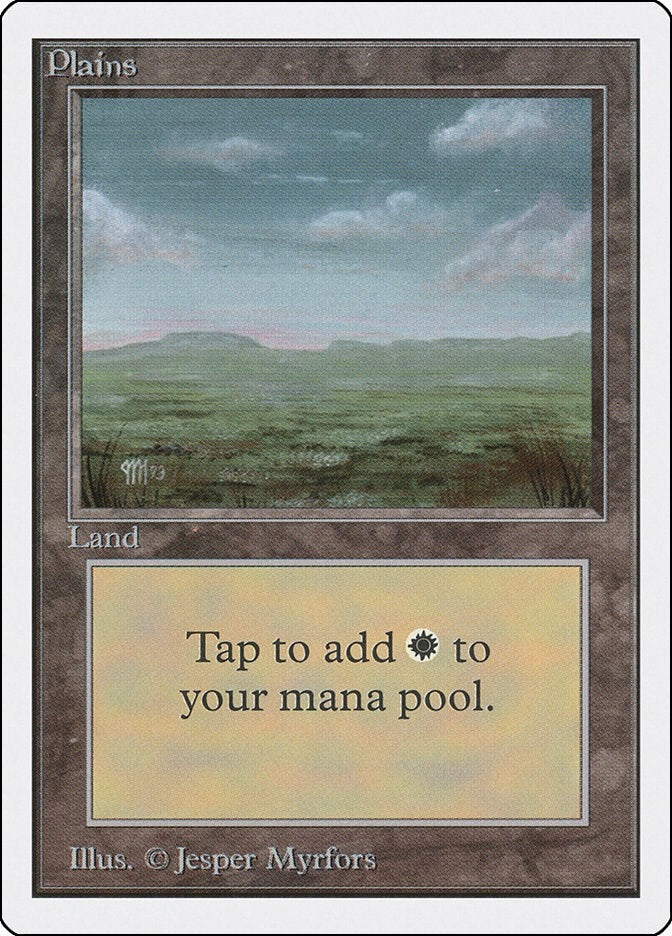Image for Plains (C) (2ED) - Magic: The Gathering