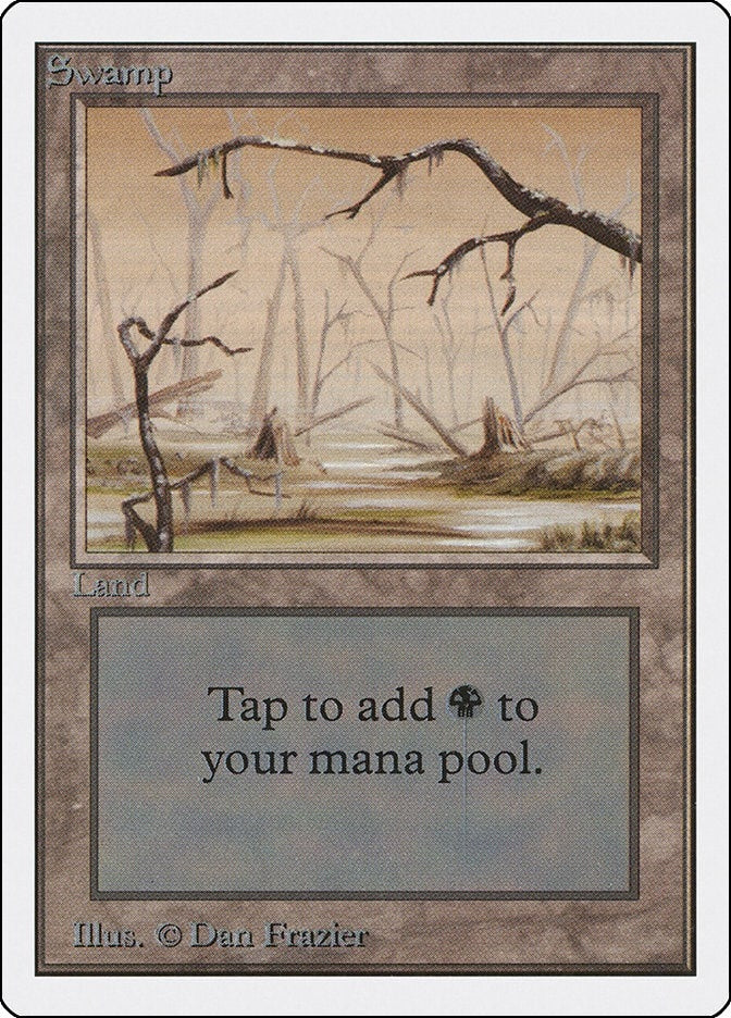 Image for Swamp (B) (2ED) - Magic: The Gathering