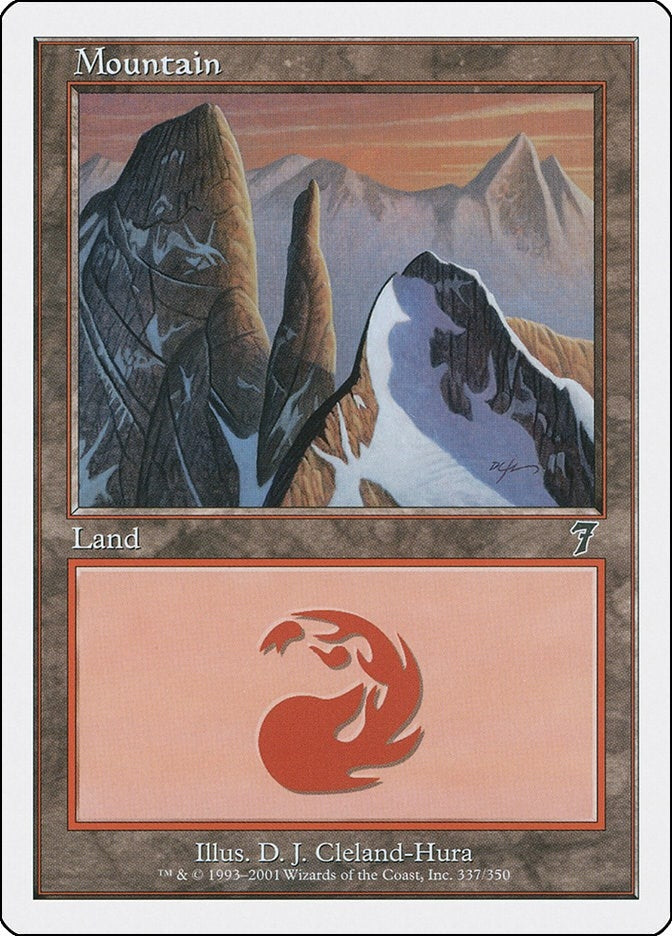 Image for Mountain (337) (337) (7ED) - Magic: The Gathering