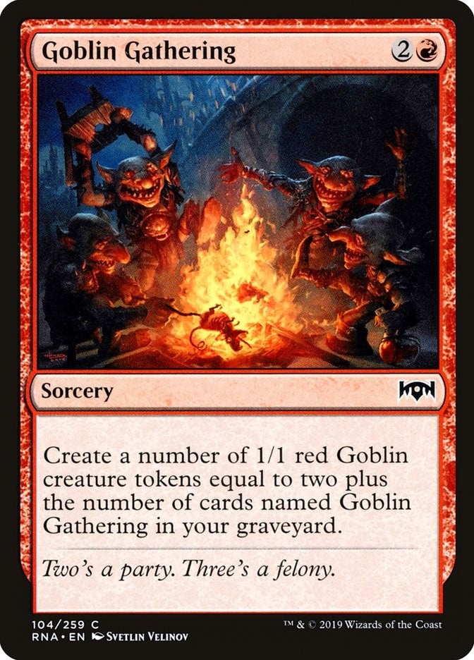 Goblin Gathering (104) (RNA) Japanese