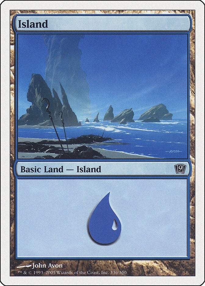 Image for Island (336) (336) (9ED) - Magic: The Gathering