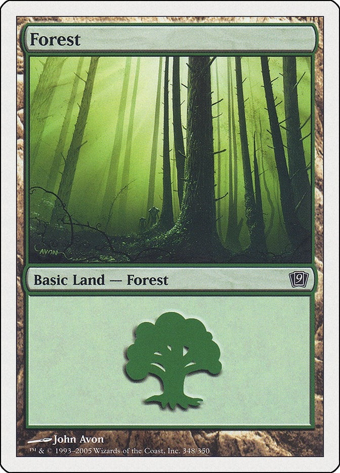 Image for Forest (348) (348) (9ED) - Magic: The Gathering