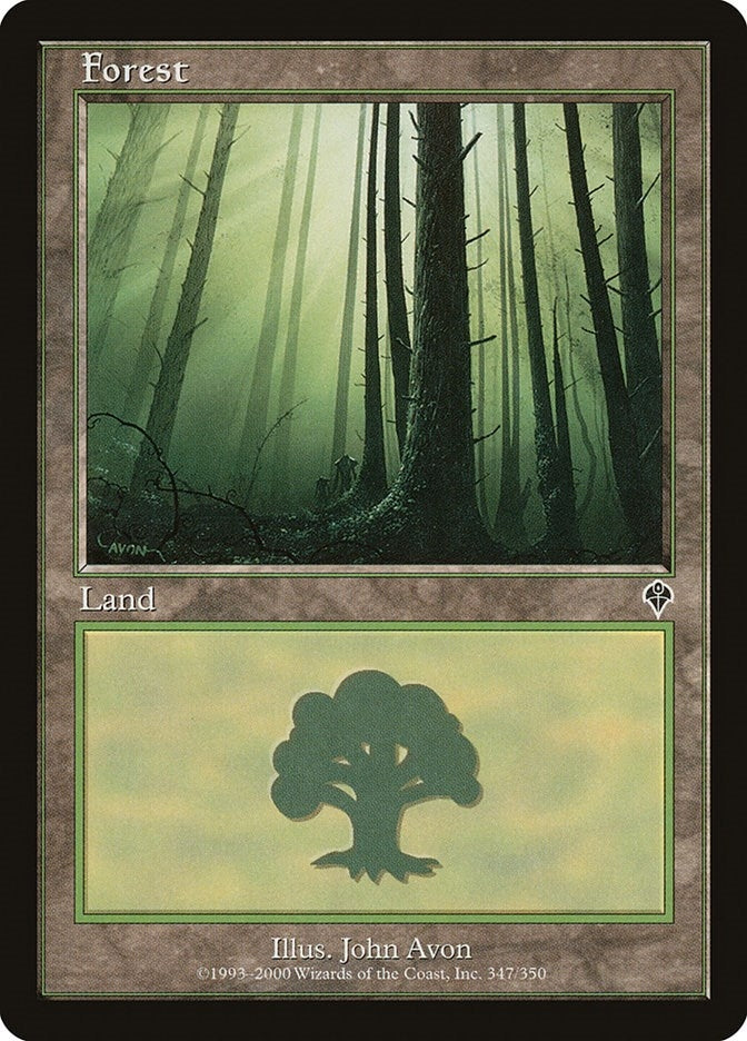 Image for Forest (347) (347) (INV) - Magic: The Gathering